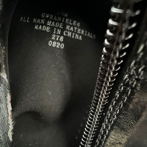 Guess Patent Leather Raniele Over-the-Knee Boots Black Size 5.5 NWOT - Picture 10 of 12